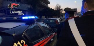 Ladro seriale dei bar arrestato a Mestre Carabinieri di Mestre in azione