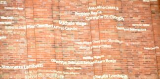 Sul campanile di Piazza San Marco proiettati i nomi delle vittime delle mafie Il campanile di San Marco illuminato con i nomi delle Vittime delle Mafie