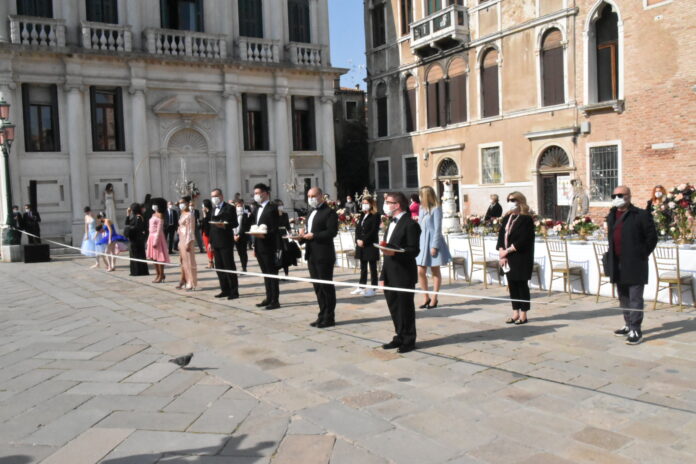 La manifestazione insieme per il Wedding a Venezia