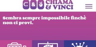 Giocatori d’azzardo azzerati durante il lockdown La schermata dell'App Chiama e Vinci