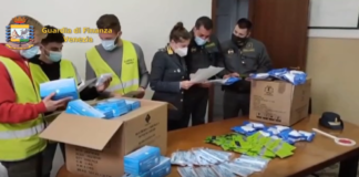 La Guardia di Finanza di Venezia sequestra 1,4 milioni di mascherine anti COVID non a norma
