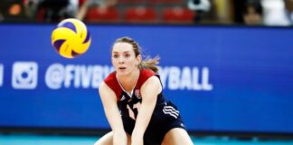 Megan Courtney nel team Imoco Volley