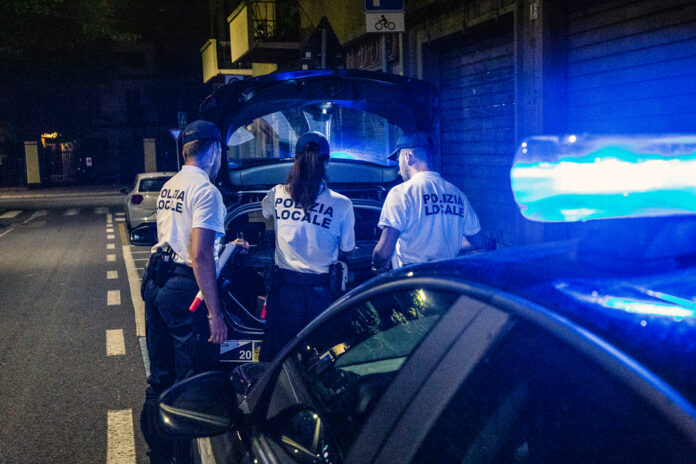 La Polizia Locale di Venezia in azione di notte (foto di repertorio)