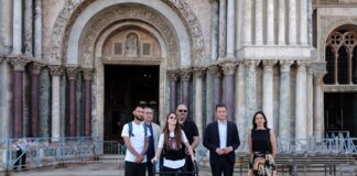 A Venezia Alice Leccioli per una passeggiata di sensibilizzazione in piazza San Marco