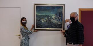 Premio “Mestre di Pittura”: esposto in via Palazzo il quadro vincitore della categoria “Città di Mestre”
