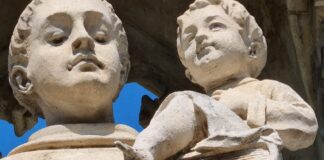 Castelfranco, mutilata la statua di Sant’Antonio con il Bambino