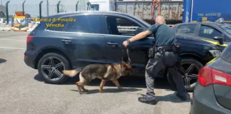 La Guardia di Finanza arresta un corriere con 22 chilogrammi di cocaina