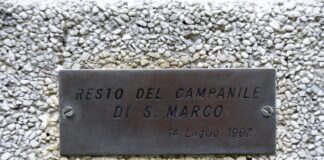 Presentato il ‘tocheton’: il più grande resto del vecchio campanile di San Marco