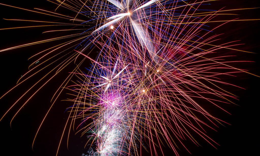 Fuochi d'artificio(foto di repertorio)