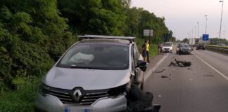 Ieri sera incidente lungo la Romea: due feriti, uno ricoverato all’ospedale di Dolo