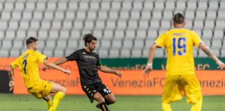 Cittadella-Venezia FC, Ceccaroni: “Siamo soddisfatti della prestazione del secondo tempo, da quella dobbiamo ripartire” Pietro Ceccaroni in una fase di gioco foto di repertorio)