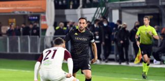 Venezia FC, Molinaro: “Vedo nei ragazzi tanta voglia di rivincita” Molinaro in Venezia-Salernitana ©Andrea Pattaro/Vision