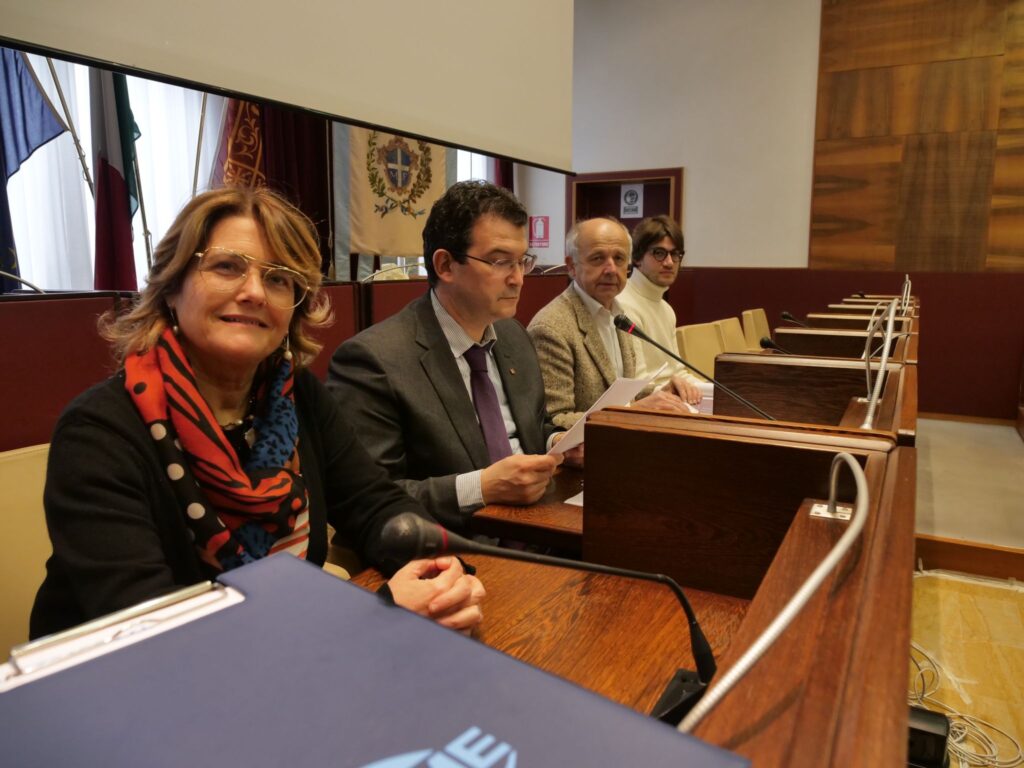 La conferenza stampa di presentazione dei lavori nel Municipio di Mestre