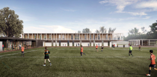 Via libera dalla Giunta alla concessione degli spazi in via Vendramin a Mestre al Venezia Football Club per 40 anni Rendering spazi di Via Vendramin