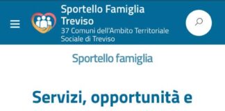 Sportello Famiglia On-Web della Regione, Treviso capofila
