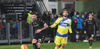 Venezia FC, Modolo: “250 partite in arancioneroverde sono un traguardo che porterò sempre con me” Marco Modolo in Venezia-Juventus ©Andrea Pattaro/Vision
