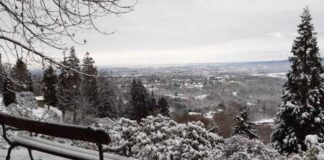 Meteo, precipitazioni nevose fino a stasera nei fondovalle prealpini neve