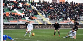 Venezia FC-Empoli, 1-1, buon punto per i lagunari Il goal del pareggio di Okereke - foto Andrea Pattaro @Vision