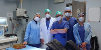 All’Ospedale di San Dona’ rimossa una cisti ovarica di 12 chilogrammi ad una ragazza di 21 anni L'equipe di Ginecologia e Ostetricia dell'Ospedale di San Dona' di Piave