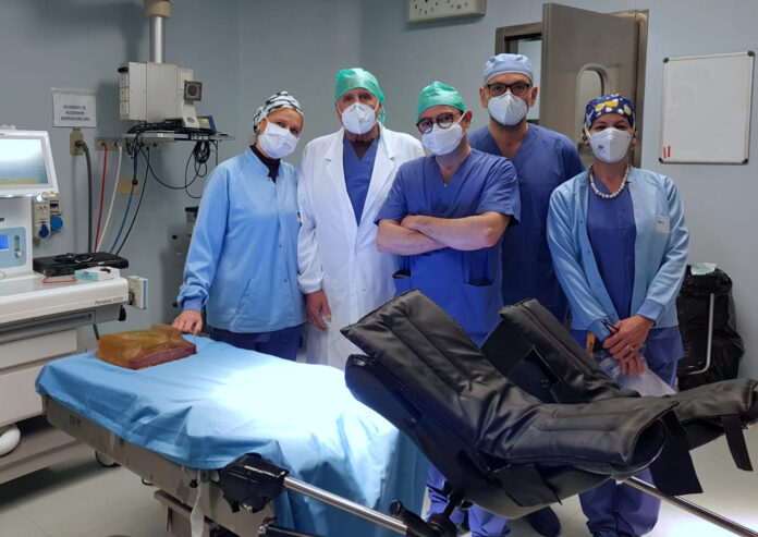L'equipe di Ginecologia e Ostetricia dell'Ospedale di San Dona' di Piave