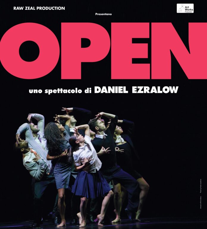 Il manifesto di Open di Ezralow Dance