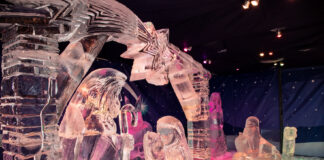 Jesolo, il Presepe di ghiaccio taglia il traguardo delle 22.000 presenze e continua fino a fine Il Presepe di Ghiaccio a Jesolo