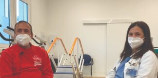 Anche l’olimpionico Maurizio Stecca riabilitato dal Covid a Motta di Livenza