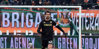 Venezia FC, prolungato il contratto di Pietro Ceccaroni fino al 2027 Pietro Ceccaroni in Venezia-Milan. ©Andrea Pattaro/Vision