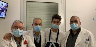 Ciclista britannico operato alla spalla nell’ospedale di Oderzo