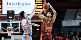 Giocatore della Reyer contromano in autostrada: il club orogranata si dissocia Sanders in Reyer-Valencia - foto: sito Umana Reyer Venezia