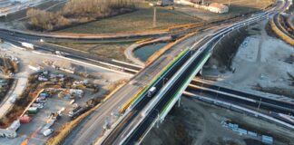 Lavori in A4 venerdì notte a Portogruaro Autostrada A4 cavalcavia Portogruaro - foto di repertorio