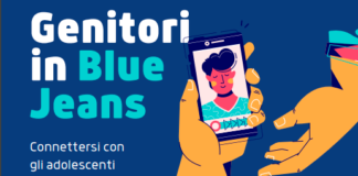“Genitori In Blue Jeans”, da Venezia parte la sfida educativa per il benessere delle nuove generazioni Genitori in blue jeans - la locandina dell'evento
