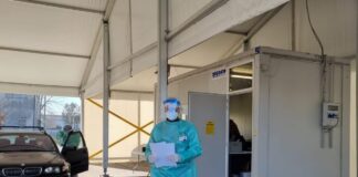 Mille tamponi al giorno al nuovo drive di Favaro