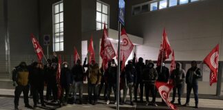 Lavoratori in sciopero a Mogliano Veneto