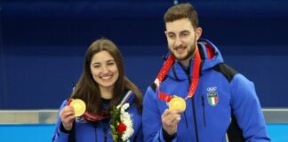 L’ampezzana Stefania e il trentino Amos vincono l’oro nel curling