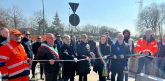 Spinea, inaugurato il sottopasso ciclabile lungo la SP 36 L'inaugurazione del sottopasso ciclabile lungo la SP 36 a Spinea