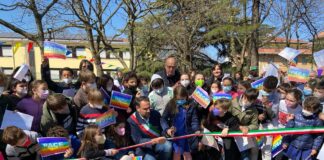 Inaugurato il “Cancel Parco” delle Scuole Vittorino Da Feltre