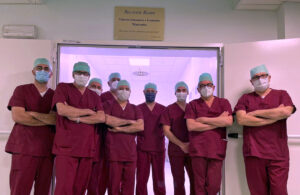 I chirurghi della Recovery Room dell'Ospedale di Portogruaro