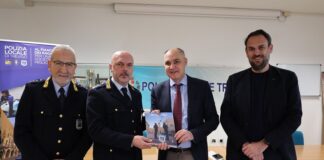 Il Prefetto Sidoti oggi in visita alla Polizia Locale