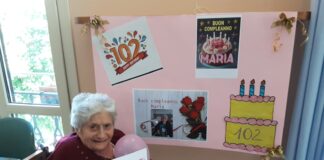 “Nonna” Maria spegne 102 candeline