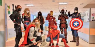 I bambini della Stefani mandano i Supereroi… all’ospedale