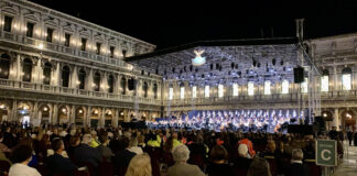 Concerti in piazza San Marco, deroga dei limiti orari Un concerto in Piazza San Marco - foto di repertorio