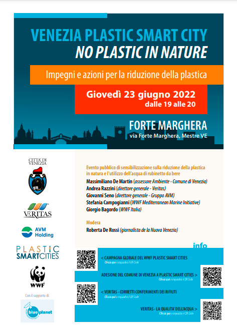 Venezia Plastic Smart City - la locandina