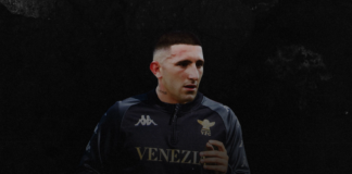 Facundo Zabala al Venezia FC Facundo Zabala - foto dal sito web del Venezia FC