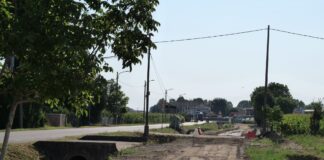 Avanza il cantiere della pista ciclopedonale Favaro-Tessera Il cantiere della pista ciclopedonale Favaro-Tessera