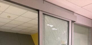 Aggressione e danni al reparto di Pediatria dell’Angelo Alcuni danni dell'aggressione al reparto di Pediatria dell'Ospedale dell'Angelo di Mestre