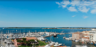 Chioggia, salvata minorenne che rischiava di annegare Darsena Le Saline a Chioggia - foto d'archivio tratta da Google Maps