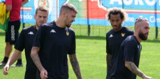 Brutto colpo per il Venezia FC: 13 ko per COVID Allenamento Venezia ad Auronzo