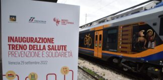 Parte da Venezia il viaggio del “Treno della Salute” promosso da ‘Medici con l’Africa Cuamm’ Inaugurazione del Treno della Salute