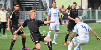 Venezia FC-Benevento 0-2, lagunari inconsistenti. Secondo ko casalingo Venezia FC-Benevento, un'azione - foto: Marco Sabadin @Vision